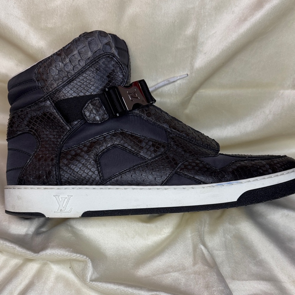 Louis Vuitton Python leather Brown&Gray Men size 9 - image 2